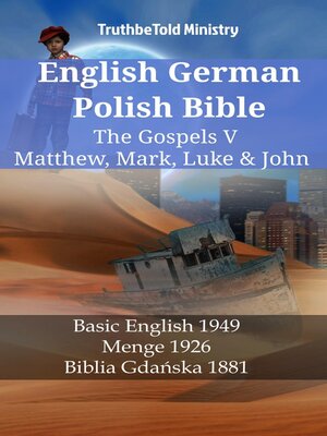 cover image of English German Polish Bible--The Gospels V--Matthew, Mark, Luke & John